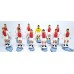 Subbuteo Andrew Table Soccer Ajax 1971 Champions Cup Winners only 12 figures,no bases,no box